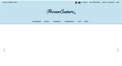 Desktop Screenshot of frozencouture.com